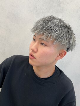 ルースト 西院店(ROOST) パイルツイスト×ホワイトハイライト