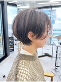 似合わせカット/ショートボブ/小顔ヘア/メルティカラー/くせ毛