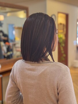 ステラ STELLA ボブ/髪質改善縮毛矯正/トリートメントカラー