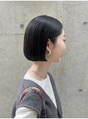 ボブミニボブショートショートボブぱっつん前髪