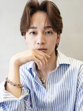 ニコ トウキョウ(nico TOKYO) メンズ/センターパート/ニュアンスパーマ/シースルーマッシュ