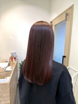 シアアルン 新小岩店(SHEER alun) レッドカラー