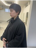 オン眉マッシュショート