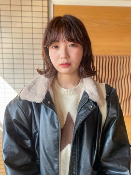 サロン シー(salon sea) salon sea 仙田 ゆる巻きスタイル
