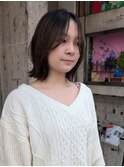#くびれボブ#顔周りカット