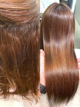 ジェム リット(GEM lit) 髪質改善☆乾かすだけでツヤツヤ、サラサラ縮毛矯正５０