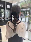 お呼ばれヘアアレンジ