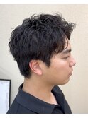 スパイキーパーマ