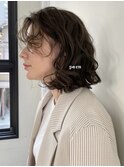 40代50代ハンサムショートアンブレラカラーベリーショートボブ
