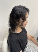 【ayumi】センターパートパーマスタイル