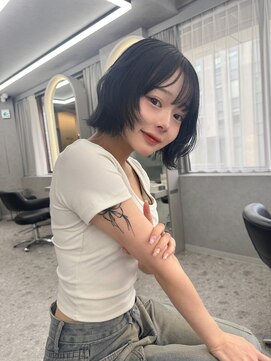 ボタン ハカタ(VOTAN hakata) 博多/天神/レイヤーボブ/韓国ヘア/暗めカラー