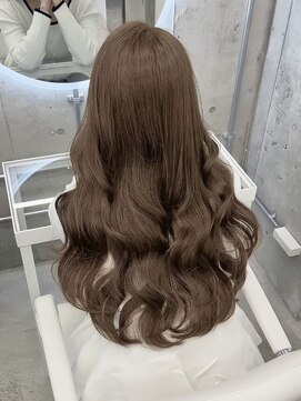 アイシー 表参道(ICY) 上品可愛い◇韓国くびれヘアヘーゼルベージュ