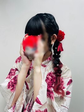 アールエーサロンモノクロ 秋葉原(RA SALON モノクロ) 編みおろし