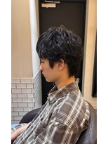 サロンドミルク 溝の口店(salon de MiLK)&nbsp;ダウンバングショート×パーマ