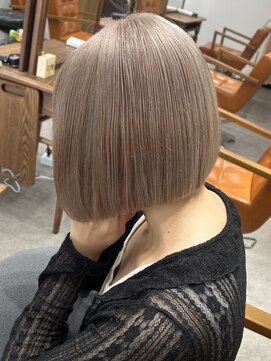 リブ バイ ボクノ(Liv by bokuno) 髪質改善/縮毛矯正/トリートメント/ミルクティーベージュ