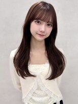アッシュ 成瀬店(Ash)&nbsp;ナチュラルワンカール×ベージュブラウン