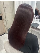 フィー 小倉店(fee)&nbsp;髪質改善トリートメント/カラー/ツヤ感/ピンク/セミロング