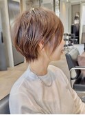 40代髪型/30代髪型/小顔ショートボブ/髪質改善/豊中美容室