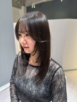 アム(amu)&nbsp;ハッシュカット/小顔カット/レイヤーカット/前髪カット