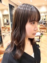 ビュートリアム265(BEAUTRIUM 265) ミディアムパーマ パーマ ナチュラルヘア ブラウンベージュ