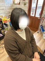 ラッコのおひるね レイヤーボブ