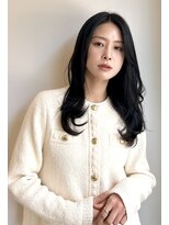 ジプソ(Gypso)&nbsp;セミロングレイヤーカット×ラベンダーグレージュ