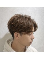 アッシュ 八王子店(Ash)&nbsp;フェザーパーマ ＆ ブラウンヘア