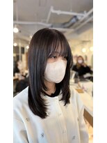 シアン 橋本店(Shian)&nbsp;ラベンダーブラウン×顔周りレイヤー