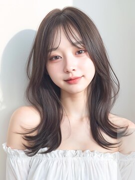 ソース 梅田(SOURCE) 艶髪♪外ハネミディアムレイヤー