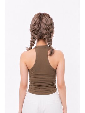 バポス ヘアサロン (BAPOS Hair Salon) 編み込みダウンスタイル