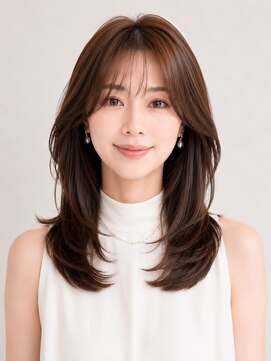 サーカス バイ ビュートリアム 青山(CIRCUS by BEAUTRIUM) レイヤーカット 大人 上品 清楚 ロング ミディアム 表参道 青山