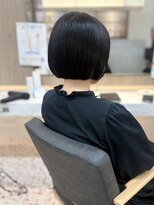 アンリー 四条烏丸店(Anree)&nbsp;まとまり◎襟足ギリギリで切るミニボブ