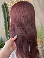 ヘアプレイスソル (HAIR PLACE SoL)&nbsp;透明感ピンクブラウン/スモーキーカラー/艶髪