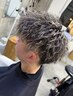 メンズ限定！メンズカット＋メッシュキャップハイライト＋クイックtr