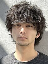 Men's salon fifth 博多【メンズサロン フィフス】【11月1日NEW OPEN(予定)】&nbsp;博多メンズパーマシャドウパーマシースルーマッシュウルフゆるめ