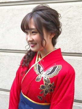 ヘアメイクアート(Hair make Art) 編み込みスタイル☆卒業式/袴