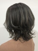 ナンプウ(Nanpu)&nbsp;《Ｎａｎｐｕ》ハイライト×ミディウルフ　デザインカラー