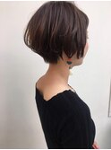 大人ショートボブ/丸みショート