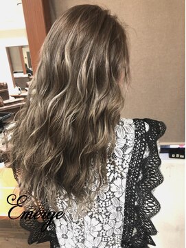 エマージュ 渋谷(Emerge) アッシュブラウン毛先パーマ[渋谷,渋谷駅,渋谷,渋谷,渋谷,渋谷]