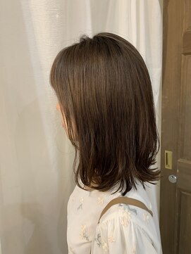 スイート ヘアデザイン(Suite HAIR DESIGN) ナチュラルな透明感♪抜け感モカベージュカラー