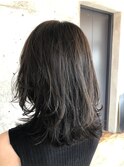 ACE 横浜 暗髪グレーアッシュ×大人可愛いミディアム