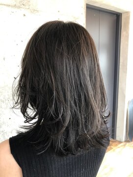 エース (ACE) ACE 横浜 暗髪グレーアッシュ×大人可愛いミディアム