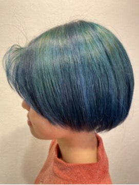エイム ヘア デザイン 町田店(eim hair design) 新年ブルーです♪