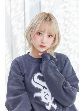 ミチオ ノザワ ヘアサロン ギンザ(Michio Nozawa HAIR SALON Ginza) ハイトーンゆるウェーブhair