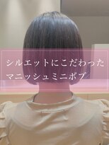 ロータス ヘアデザイン 船橋店(Lotus Hair Design) ☆マニッシュミニボブ☆