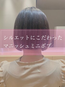 ロータス ヘアデザイン 船橋店(Lotus Hair Design) マニッシュミニボブ