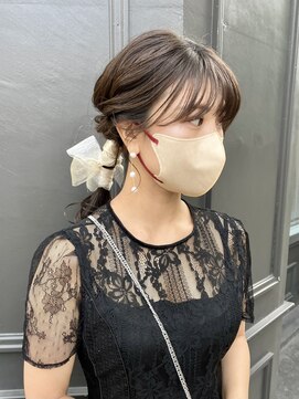 ヘアーアイスカルテット(HAIR ICI QUARTET) 飾りが無くてもＯＫ！結婚式参列アレンジ / オオタユキ