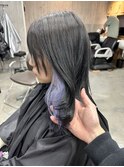ラベンダー イヤリングカラー