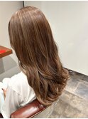 ベージュ系ハイライト
