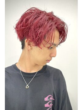 ソルバイジゼル(sol by gisele) ボルドー×センターパート